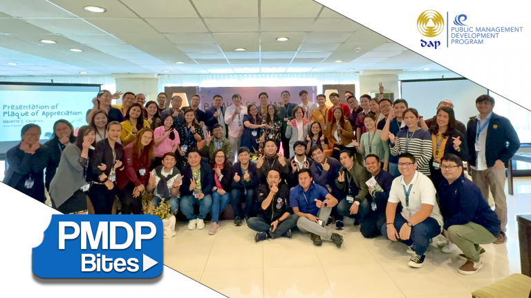PMDP – PUBLIC MANAGEMENT DEVELOPMENT PROGRAM